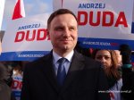 Kandydat PiS na prezydenta Polski Andrzej Duda w Starachowicach 