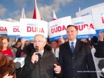 Kandydat PiS na prezydenta Polski Andrzej Duda w Starachowicach 