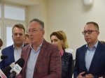 Grzegorz Schetyna i kandydaci w Starachowicach